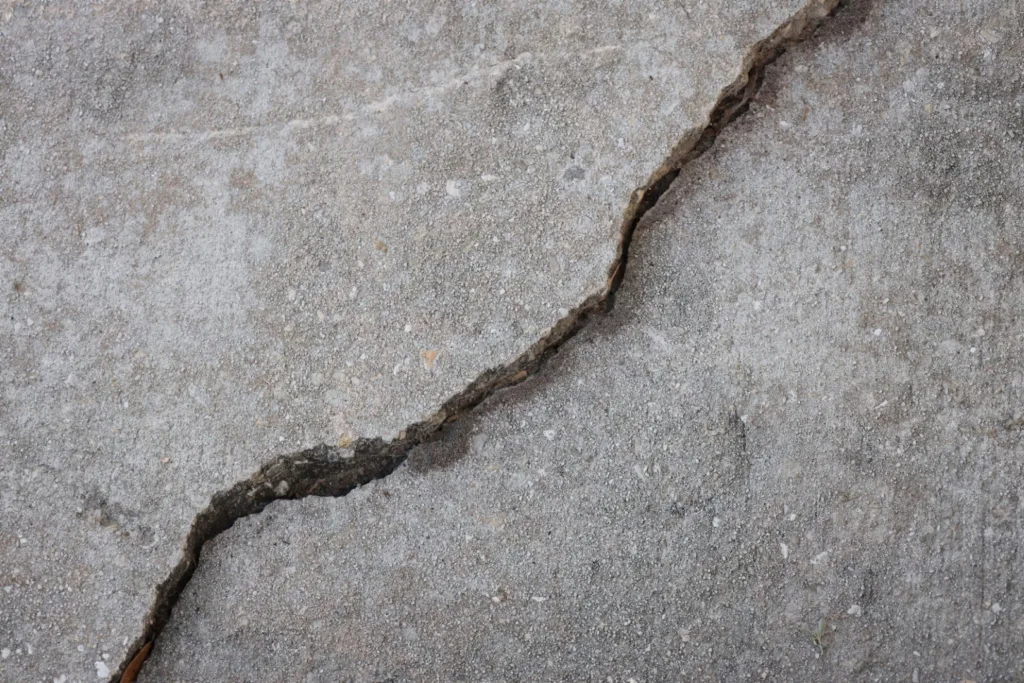 Void-Filling: The Best Fix for Sinking Concrete trip hazard void-filling